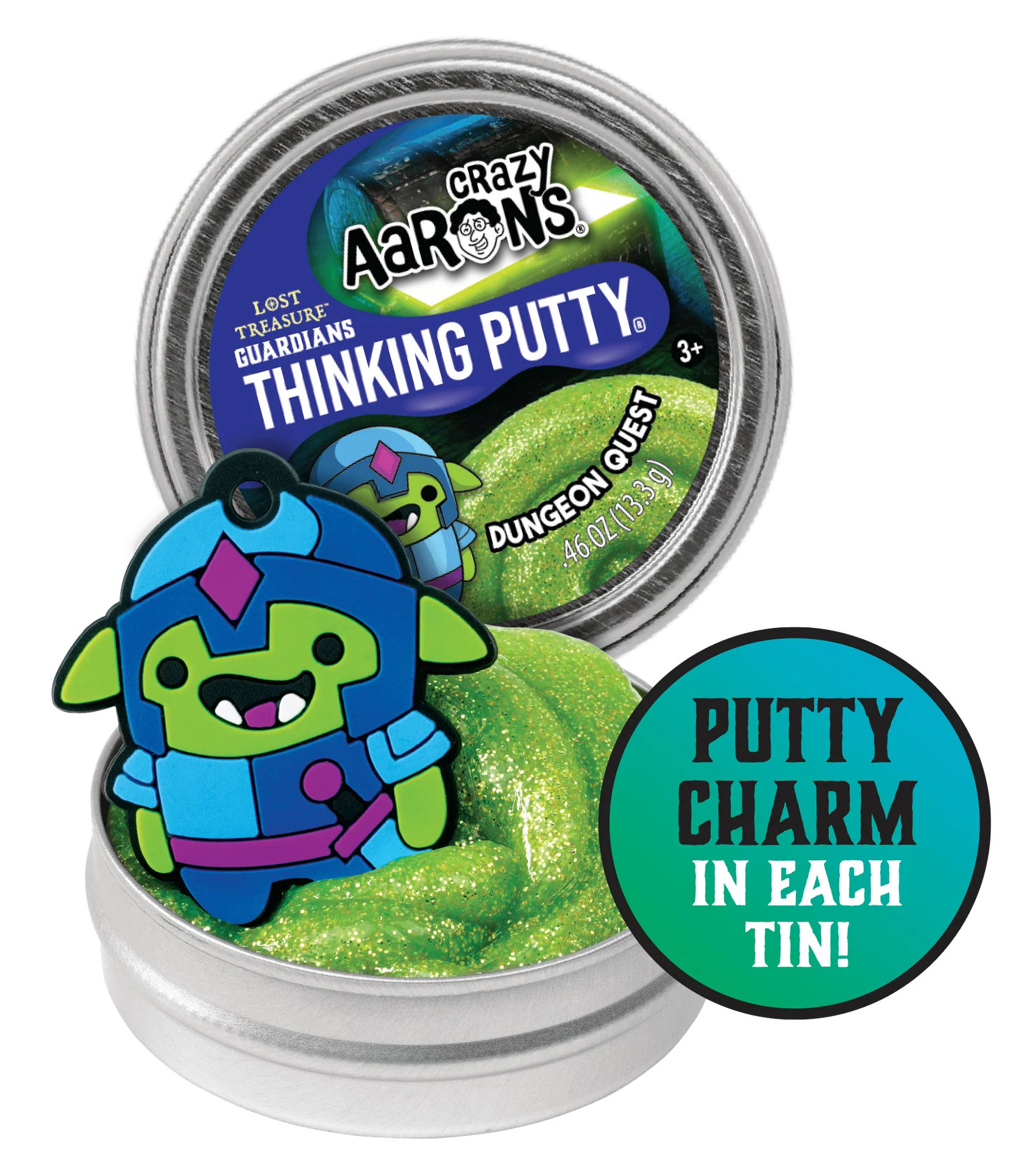 Aarons Putty - Lost Treasure Guardians Asst (Mini Tins)