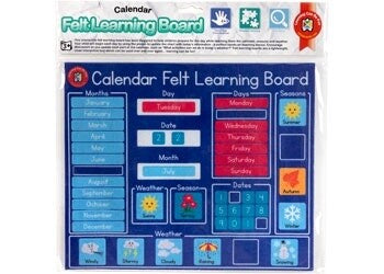 Felt Learning Board- Varieties