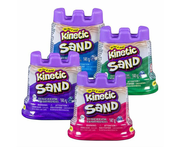 Kinetic Sand Castle Container 127g assorted