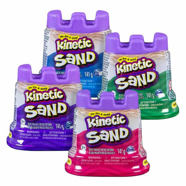 Kinetic Sand Castle Container 127g assorted