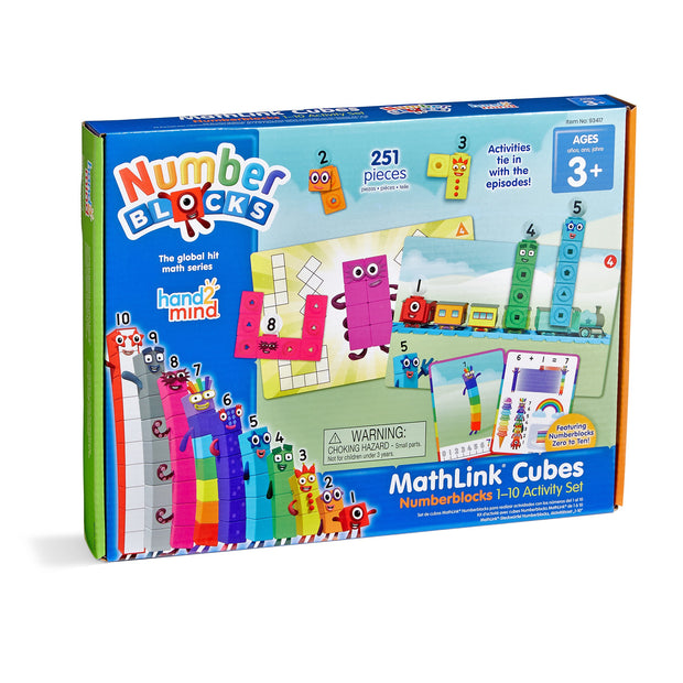 Numberblocks MathLink® Cubes 1–10 Activity Set