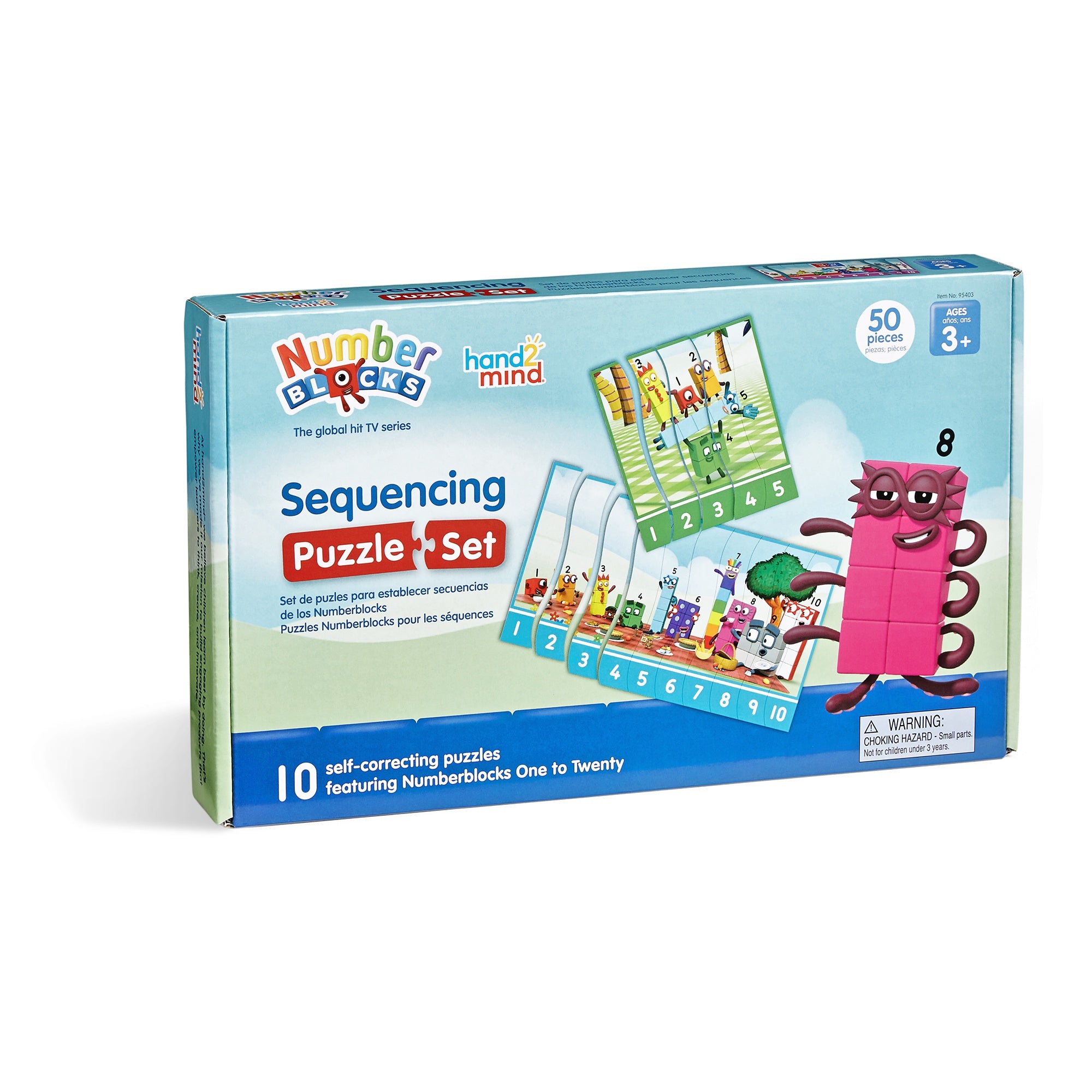 Numberblocks Sequencing Puzzle Set