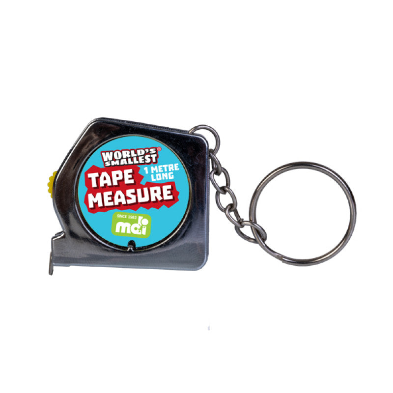 World's Smallest Tape Measure Keychain