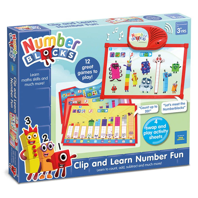 NUMBERBLOCKS CLIP & LEARN NUMBER FUN