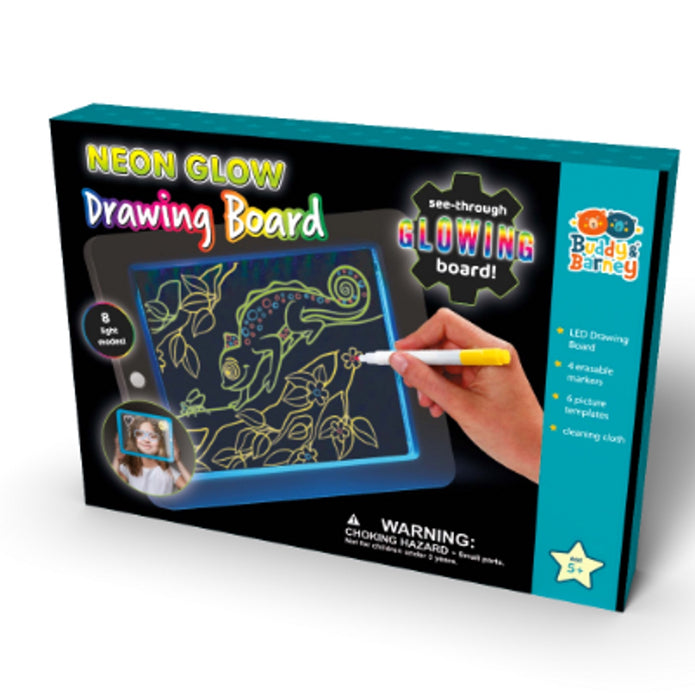 NEON GLOW DRAWING BOARD