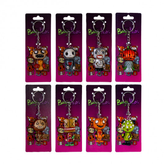 Gus Fink Boogily Heads Keychains