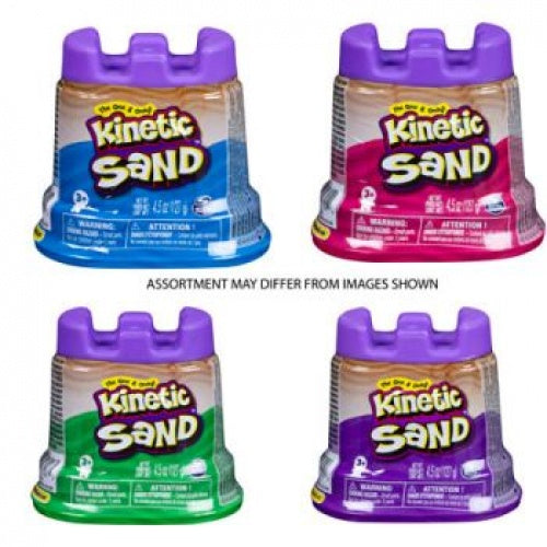 Kinetic Sand Castle Container 127g assorted