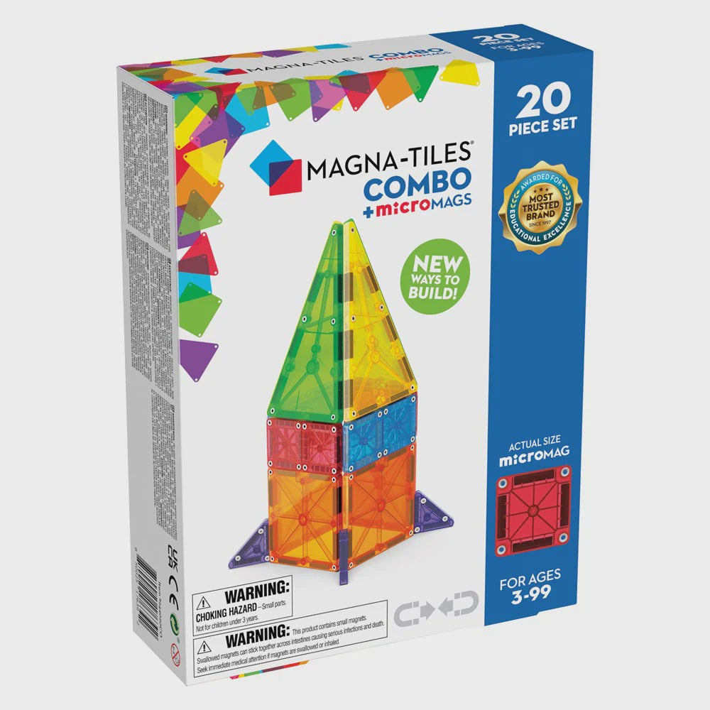 MAGNA-TILES - Combo + microMAGS - Varieties