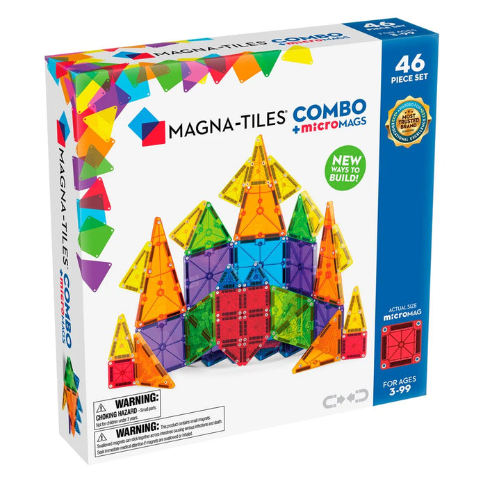 MAGNA-TILES - Combo + microMAGS - Varieties