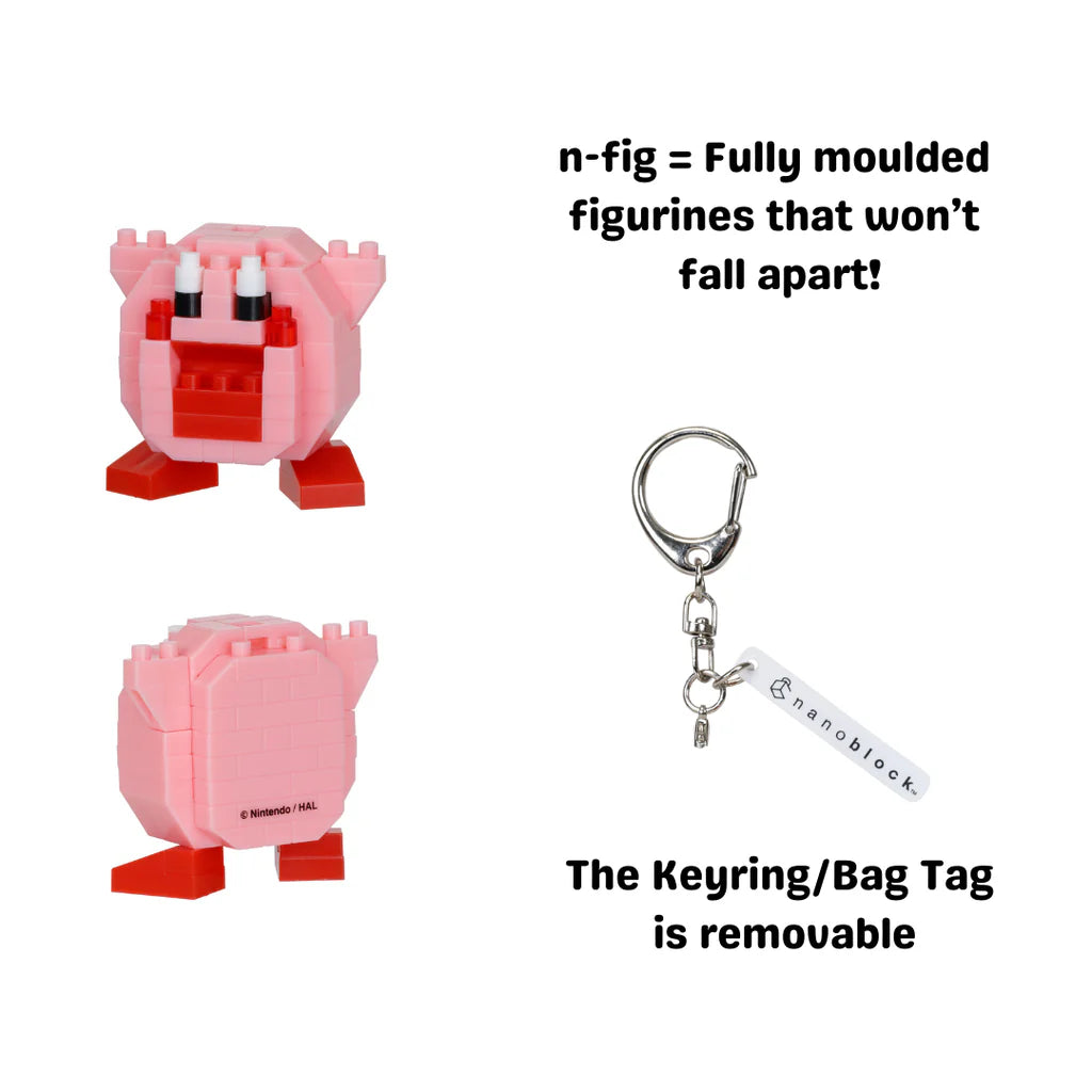 Nano Blocks N-FIG mini - Kirby Inhale