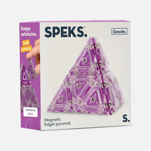 SPEKS Geode Magnetic Fidget Pyramid