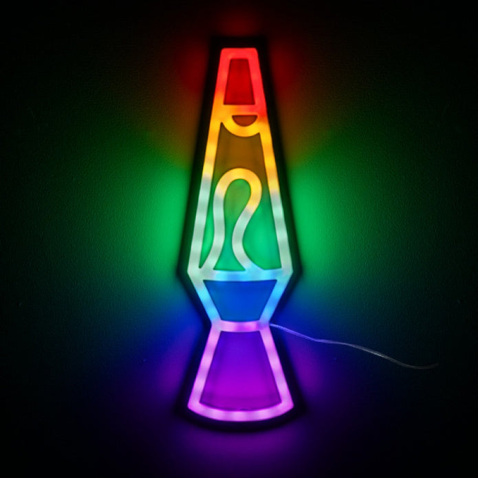 Lava Lamp LED Wall Light