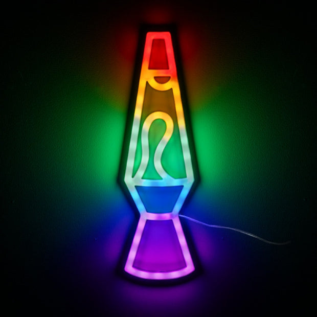 Lava Lamp LED Wall Light