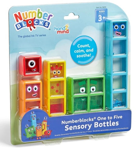 NUMBERBLOCKS® One to Five Sensory Bottles