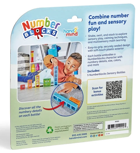 NUMBERBLOCKS® One to Five Sensory Bottles