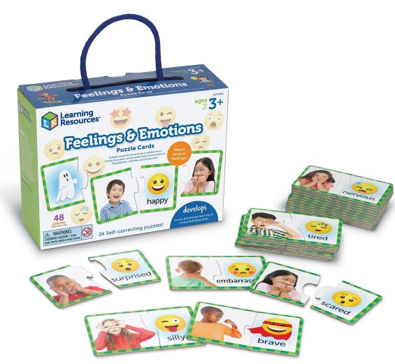 Feelings & Emotions Puzzle Cards