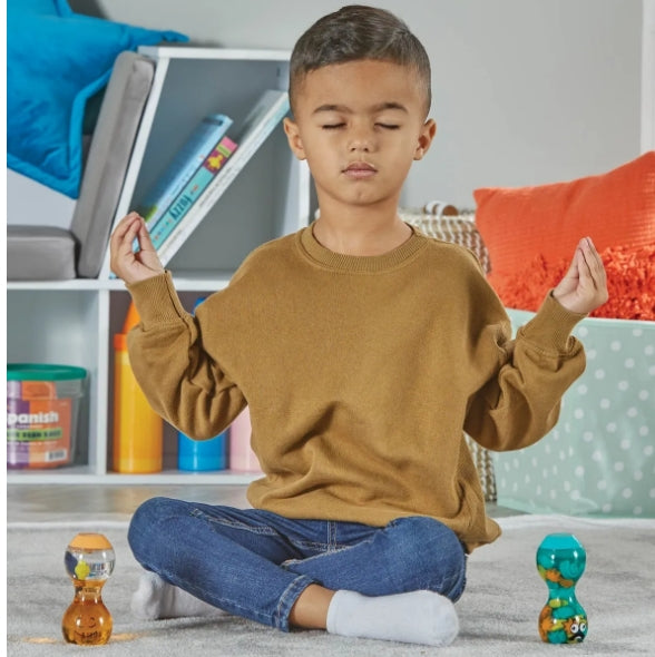 Express Your Feelings™ Sensory Bottles, Opposites: Overwhelmed and Calm