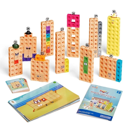 MathLink® Cubes Numberblocks® 21-30 Activity Set