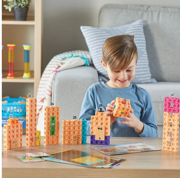 MathLink® Cubes Numberblocks® 21-30 Activity Set