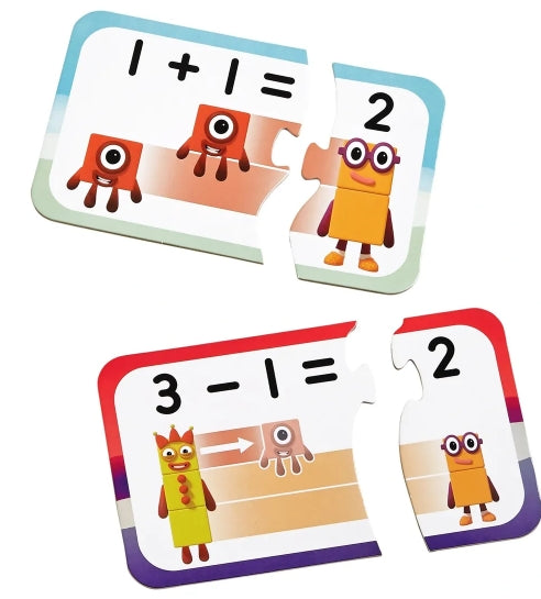 Numberblocks Adding and Subtracting Puzzle Set