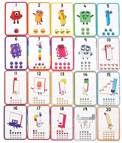 Numberblocks Counting Puzzle Set