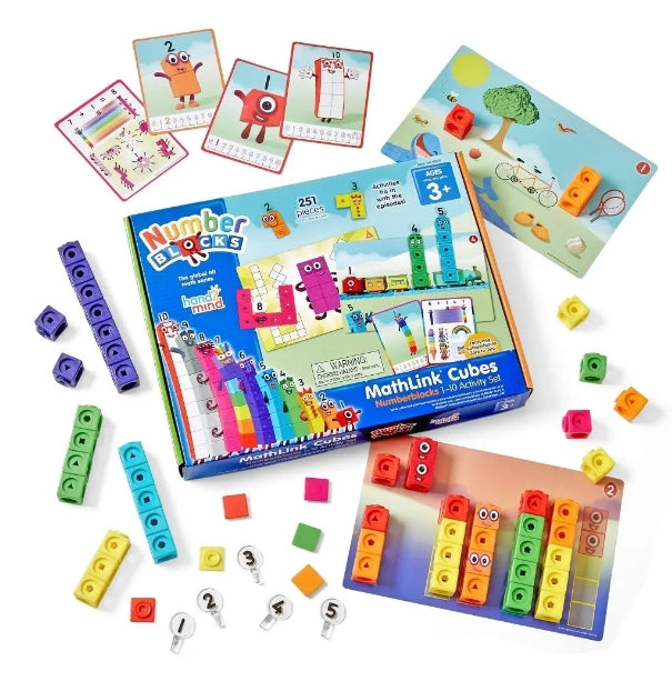 Numberblocks MathLink® Cubes 1–10 Activity Set