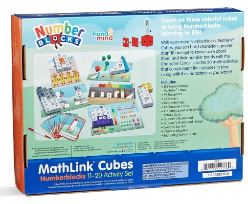 Numberblocks MathLink® Cubes 11–20 Activity Set