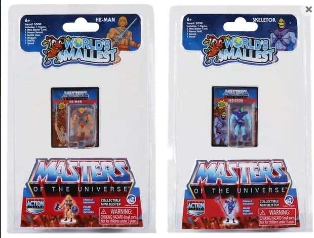 World's Smallest Masters of the Universe