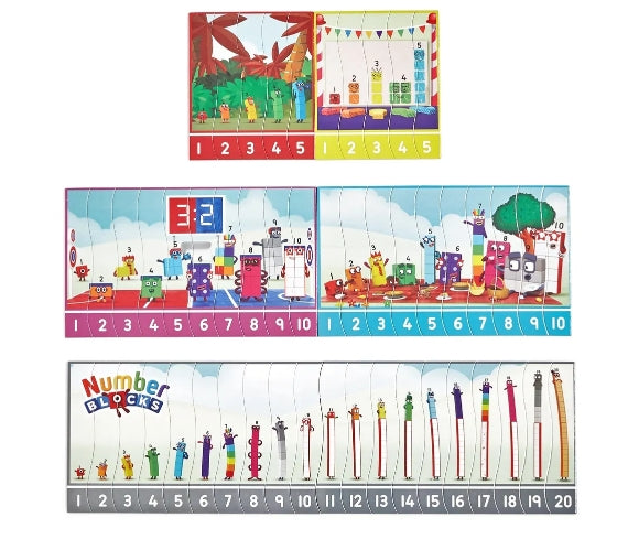 Numberblocks Sequencing Puzzle Set