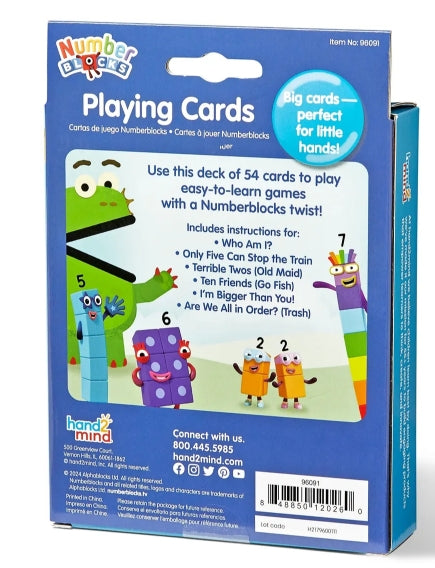 NUMBERBLOCKS® Playing Cards