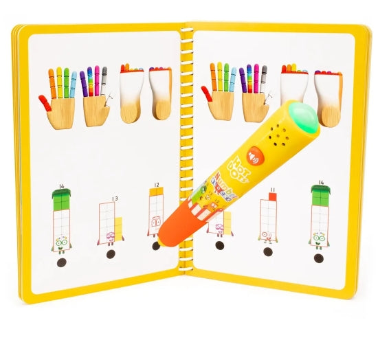 Hot Dots® Numberblocks® 11-20 Activity Book & Interactive Pen