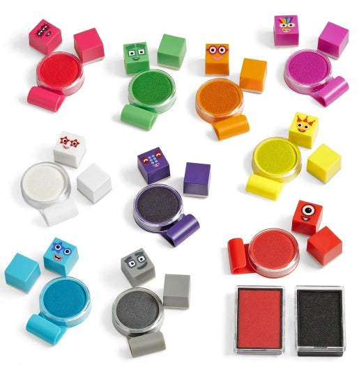 Numberblocks Stampoline Park Stamp Activity Set