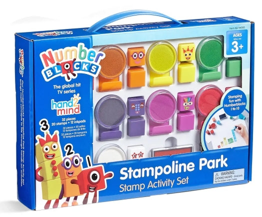 Numberblocks Stampoline Park Stamp Activity Set