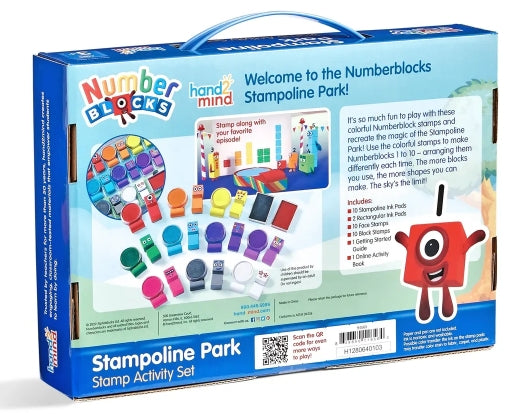 Numberblocks Stampoline Park Stamp Activity Set