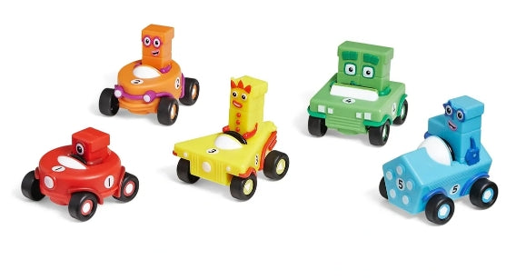 Numberblocks® Mini Vehicles, Set of 5