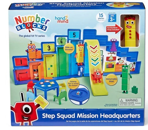 NUMBERBLOCKS® Step Squad Mission Headquarters