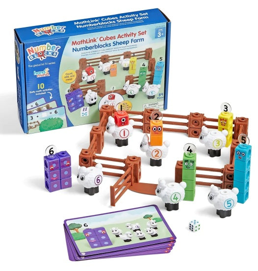 MathLink® Cubes Numberblocks® Sheep Farm Activity Set