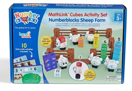 MathLink® Cubes Numberblocks® Sheep Farm Activity Set