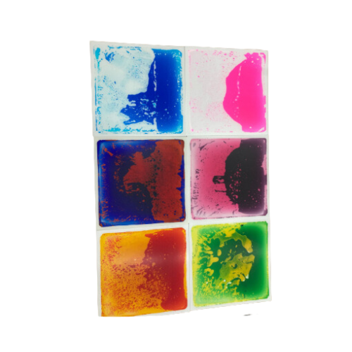 Square Liquid Tiles Set of 6