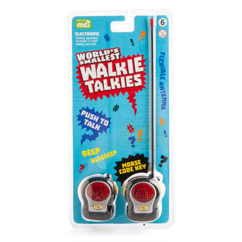 World's Smallest Walkie Talkies