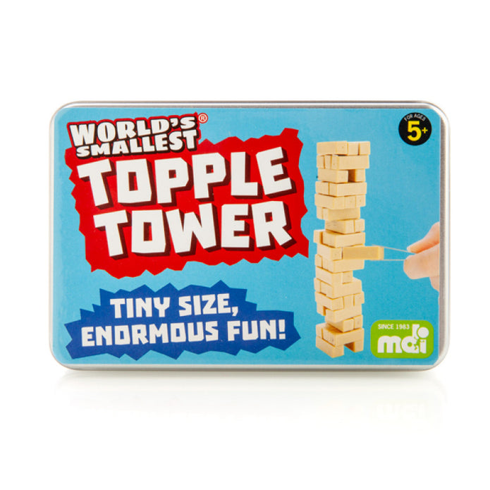 World's Smallest Topple Tower