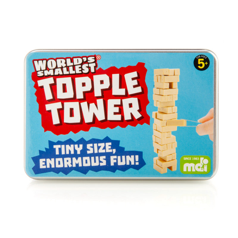 World's Smallest Topple Tower