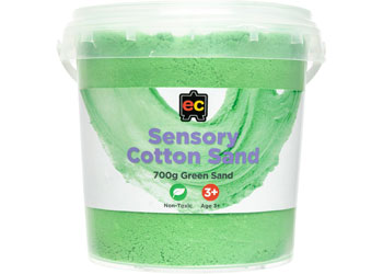 Sensory Cotton Sand 700g Tub - Varieties