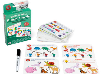 Write & Wipe Flash Cards - Varieties