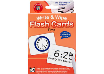 Write & Wipe Flash Cards - Varieties