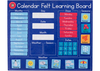 Felt Learning Board- Varieties