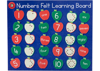 Felt Learning Board- Varieties