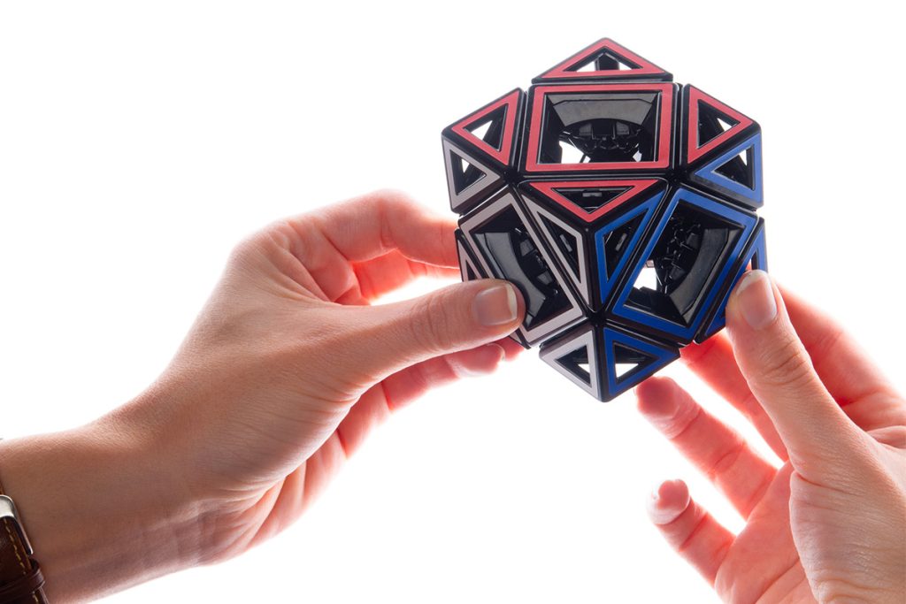 Hollow Skewb Cube