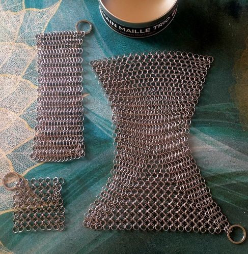 Chain Maille Trio - Set of 3 sizes