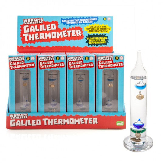 World's Smallest Galileo Thermometer